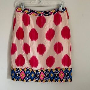 Maeve Anthropologie Silk Skirt 4